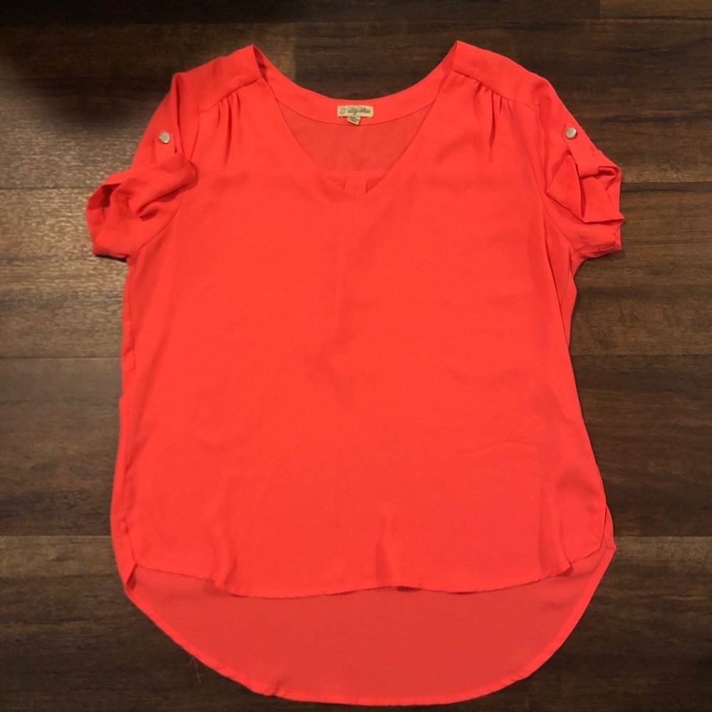 Orange Blouse